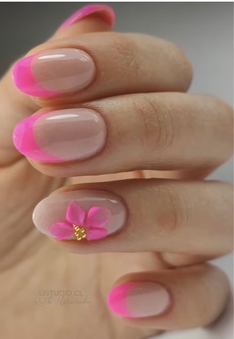 Spring Nails Acrylic Coffin Long, Spring Nail Ideas 2023, Flower Nails Pink, Nail Color Spring, Spring Nails Aesthetic, Nails Coffin Spring, Aesthetic Spring Nails, College Nails, Hawaii Nails