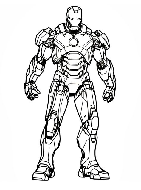 Iron Man - Lol Coloring Pages Iron Man Colouring Pages, Iron Man Dibujo, Iron Man Coloring Pages, Iron Man Coloring, Sleeves Tattoos, Man Coloring Pages, Lol Coloring Pages, Lol Coloring, Captain America Iron Man