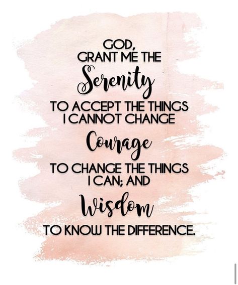 Serenity Prayer Printable, Prayer Wallpaper, Sunday Messages, Recovery Inspiration, Courage To Change, Serenity Prayer, Prayer Verses, Prayer Quotes, The Mighty