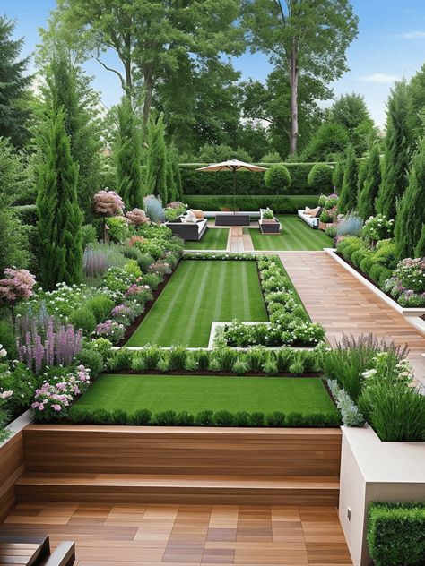 Modern Garden Landscaping, Landscape Gardening, Contemporary Garden Design, Modern Backyard Landscaping, Backyard Remodel, Backyard Pool Landscaping, Garden Villa, Modern Pools, Outdoor Gardens Design