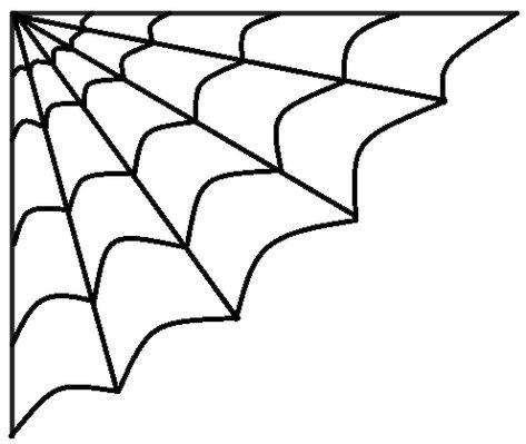 Spiderweb Spiderweb Template Free Printable, Corner Spider Web Drawing, Spiderweb Clipart, Spider Clipart, Spider Web Drawing, Web Clipart, Kindergarten Coloring, Kindergarten Coloring Pages, Border Clipart