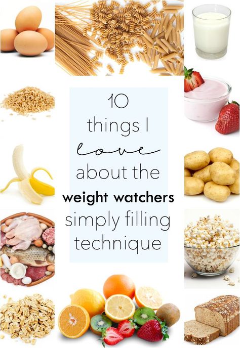 10 Reasons I Love the Weight Watchers Simply Filling Plan Weight Watchers Simple Start, Simply Filling Recipes, Weight Watchers Tips, Weight Watchers Snacks, Weight Watchers Smart Points, Filling Food, Simply Filling, Power Foods, Weight Watchers Diet