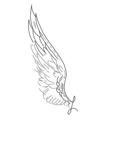 Fine Line Wings Tattoo, Single Wing Tattoo, Angel Wing Behind Ear Tattoo, Minimal Wings Tattoo, Crown And Wings Tattoo, Fine Line Angel Wings Tattoo, Eagle Tattoo Ideas, Tato Henna, Wing Tattoo Designs