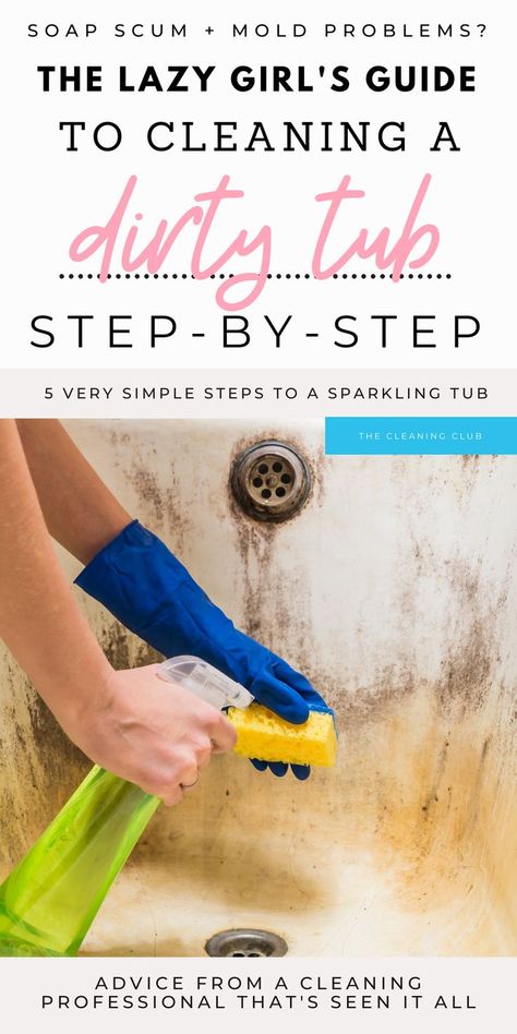 Tub Cleaning, Remove Rust Stains, Bathtub Cleaner, Mildew Remover, Mildew Stains, Hard Water Stain Remover, Clean Bathtub, Tub Cleaner, Bathroom Cleaning Hacks