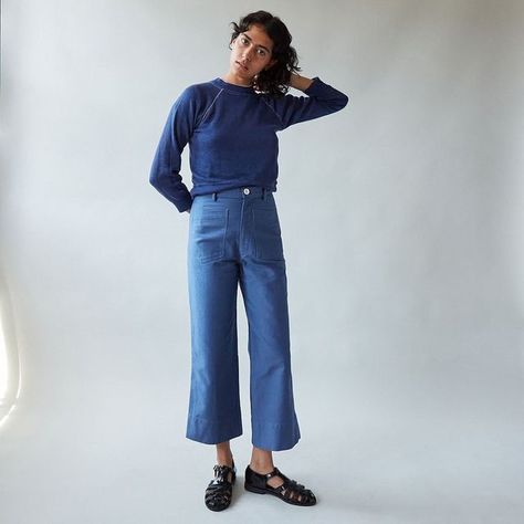 Caron Callahan on Instagram: "Introducing Steirman pant ~ a new take on out Stewart pants + pockets and slight tapper and flare. 💙 available in Black, Bayou and Tidal." Skirt Socks, Blouse Outfit, Jeans Jumpsuit, Romper Pants, Cardigan Coat, Coat Dress, Tank Shirt, Tank Top Shirt, Jean Jacket