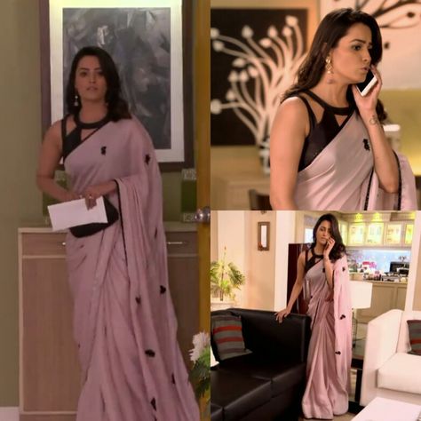 Anitha hassanandani Anita Hasnandani Saree, Golden Full Sleeve Blouse, Anita Hassanandani Saree Blouse, Anita Hassanandani Saree, Shagun Blouse Designs, Anita Hassanandani, Saree Jacket Designs, Fashionable Saree Blouse Designs, Lehenga Blouse Designs