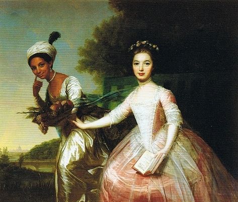 Director Amma Asante's new film is based on the real-life story of a biracial woman who grew up in an aristocratic English family — a story that was immortalized in a painting by Johann Zoffany. Johann Zoffany, Dido Elizabeth Belle, Sankofa Symbol, Biracial Women, 18th Century Portraits, Lady Elizabeth, 18th Century Fashion, European Art, African History