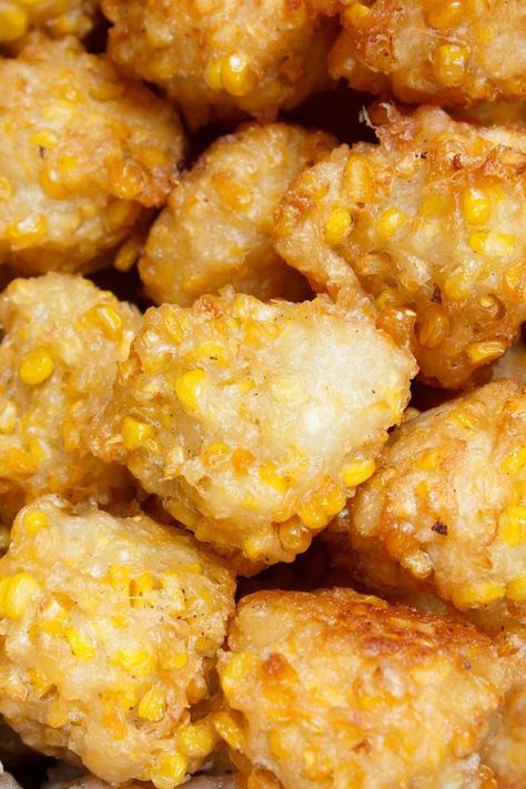 Corn Nuggets Recipe, Texas Corn, Corn Nuggets, Nuggets Recipe, Best Casseroles, Corn On The Cob, Corn Recipes, Veggie Sides, Fried Food