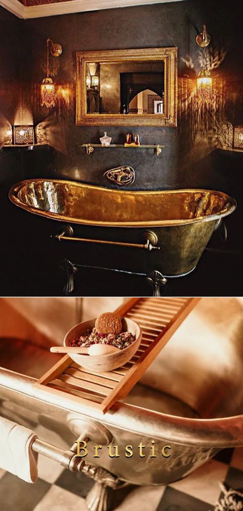 Experience luxury with our Antique Brass Clawfoot Bathtub, meticulously crafted from solid brass. Handmade using 100% natural brass, this slipper bath combines timeless elegance with durability. The antique brass finish not only enhances its vintage appeal but also provides excellent resistance to tarnishing and corrosion. Elevate your bathroom with the opulence and craftsmanship of our Antique Brass Clawfoot Bathtub, designed to be a standout feature in any home. Bone Tree, Brass Bathtub, Slipper Bath, Dream House Rooms, Clawfoot Bathtub, House Rooms, Brass Finish, Antique Brass, Solid Brass