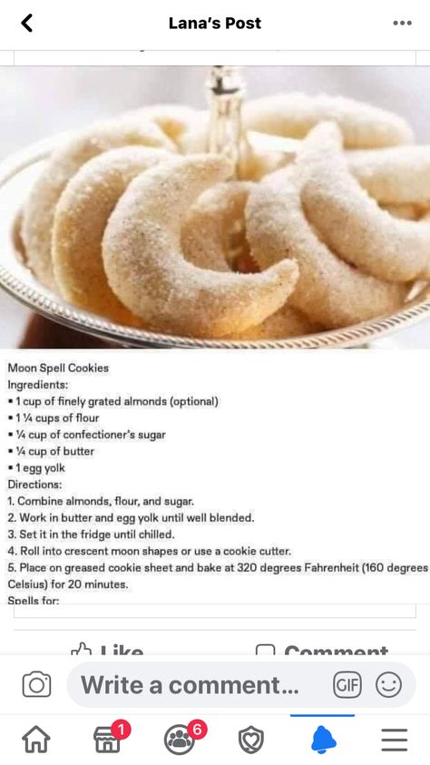 Spell Cookies, Butterhorns Recipe, Beef Jerky Recipes, Cookie Recipes Homemade, Cookies Ingredients, Cookies Recipes Christmas, Biscuit Recipe, Special Recipes, Cookie Desserts