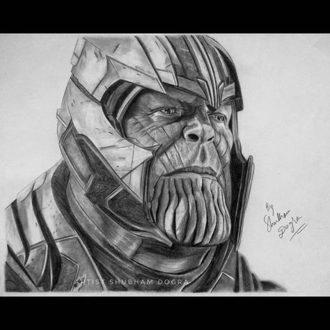 Thanos Drawing, Image Joker, Beautiful Pencil Sketches, Marvel Art Drawings, Avengers Drawings, Ballpoint Pen Art, Hulk Art, Realistic Sketch, Marvel Drawings