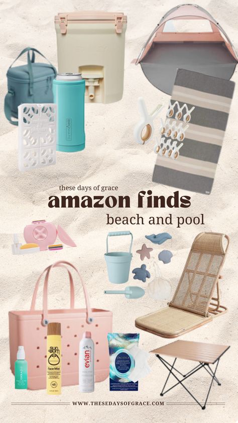 Beach Day Gifts, Beach Day Necessities, Beach Assessories Products, Beach Gadgets Accessories, Beach Neccesities, Camping Amazon Finds, Beach Gear Must Have, Gifts For The Beach, Beach Amazon Finds