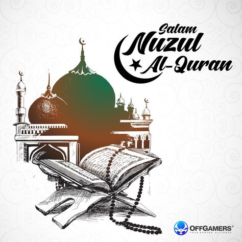 We here at OffGamers would like to wish our Muslim brothers and sisters a blessed Nuzul Al-Quran as we embrace this holy event✨🌙 #OffGamers #yourgamingalliance #NuzulAlQuran Nuzul Al Quran, Nuzul Quran, Quran Poster, Islamic Artwork, Brothers And Sisters, Quran, Promotion, This Is Us, Quick Saves