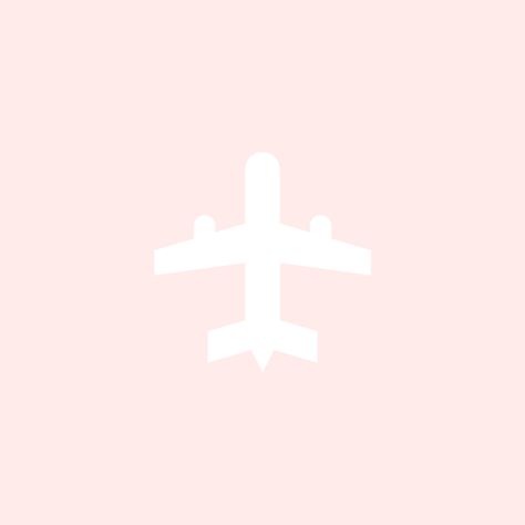 Travel Icon  #airplane Pink Aesthetic Travel, Pastel Pink App Icons, Phone Aesthetic, Travel Icon, Aesthetic Travel, Aesthetic Pink, Pink Aesthetic, Chevrolet Logo, App Icon