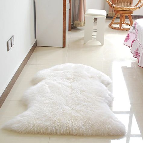 Fluffy Chair, Faux Sheepskin Rug, Dark Carpet, Fur Carpet, Carpet Trends, Faux Fur Rug, Carpet Padding, Cheap Rugs, Fluffy Rug