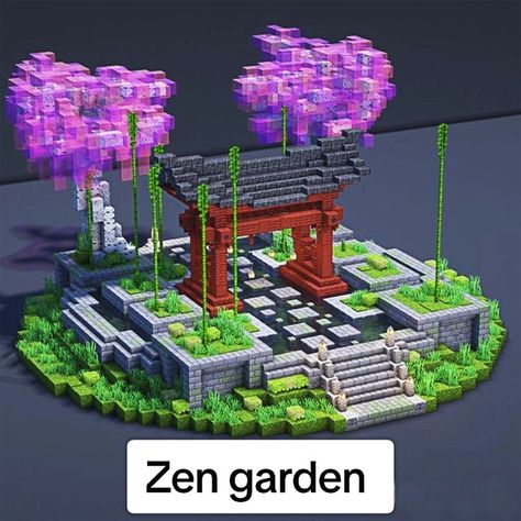 Mincraft Idea Japan, Minecraft Japanese Greenhouse, Bonsai Tree Minecraft, Japanese Tower Minecraft, Japanese Garden Minecraft, Japanese Wall Minecraft, Zen Garden Minecraft, Minecraft Japanese Garden, Minecraft Japanese Village