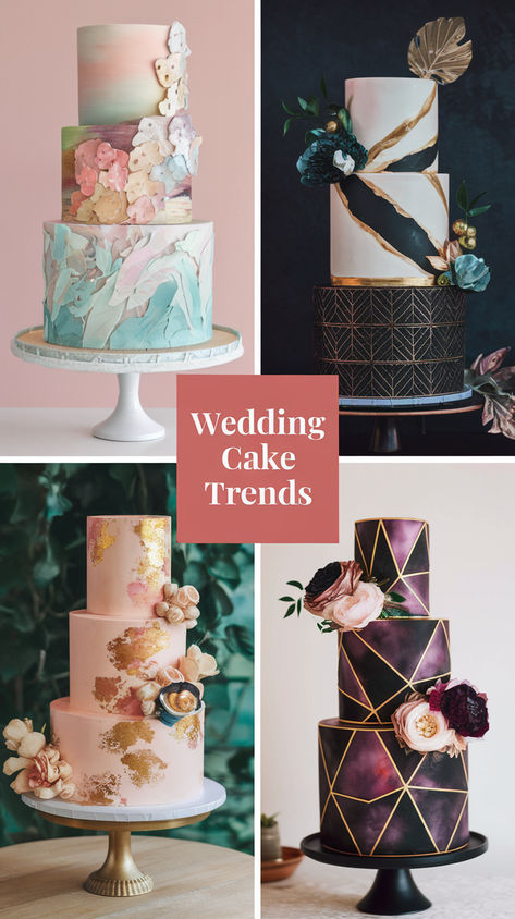 Discover the hottest wedding cake trends for 2024! From unique flavors to sustainable designs, find inspiration for your perfect celebration centerpiece.

#weddingcake #weddingcaketrends #weddingplanning Wedding Cakes 2025 Trends, Wedding Cake Trends, 2025 Wedding, Cake Trends, Trends For 2024, Wedding Cake Designs, Sustainable Design, Wedding Trends, Cake Designs