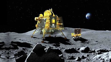 ISRO's Chandrayaan-4 might land at this spot on Moon to collect lunar rocks Chandrayaan 3, Indian Space Research Organisation, Lunar Landing, Moon Surface, Moon Missions, Moon Landing, New Times, Times Of India, News Website