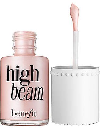 Benefit Cosmetics High Beam Liquid Highlighter #ad High Liter Make Up, Benefits Cosmetics, Benefit Highlighter, High Beam Benefit, Cute Nail Polish, Expensive Makeup, Makeup Board, Favorite Makeup, Liquid Highlighter