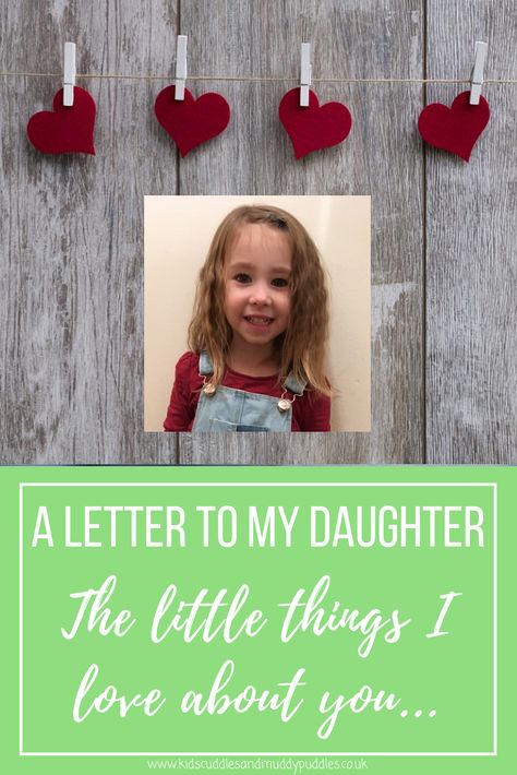 This is a letter to my daughter, written on the eve of her 3rd birthday. It's a list of the little things I love about her right now. How did you feel when your child turned 3? #3yearsold #turning3 #parenting #love #littlethings A Letter To My Daughter, Letter To Daughter, Letter To My Daughter, Birthday Letters, Birthday Posts, Lucky To Have You, Happy 2nd Birthday, Mommy Daughter, Sweet Quotes