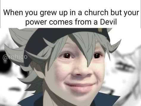 Watch Black Clover, Chibi Eyes, Black Clover Manga, Demon King Anime, Black Bull, Black Clover Anime, Anime Jokes, Anime Meme, Black Cover