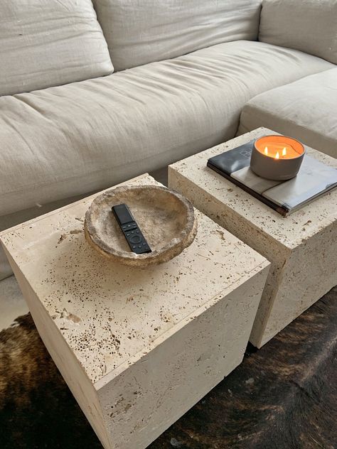 Italian Travertine Coffee Tables Travertine Tables, Travertine End Table, Large Travertine Coffee Table, Travertine Round Coffee Table, Travertino Coffee Table, Travertine Coffee Table, Coffee Table, New Homes, Coffee