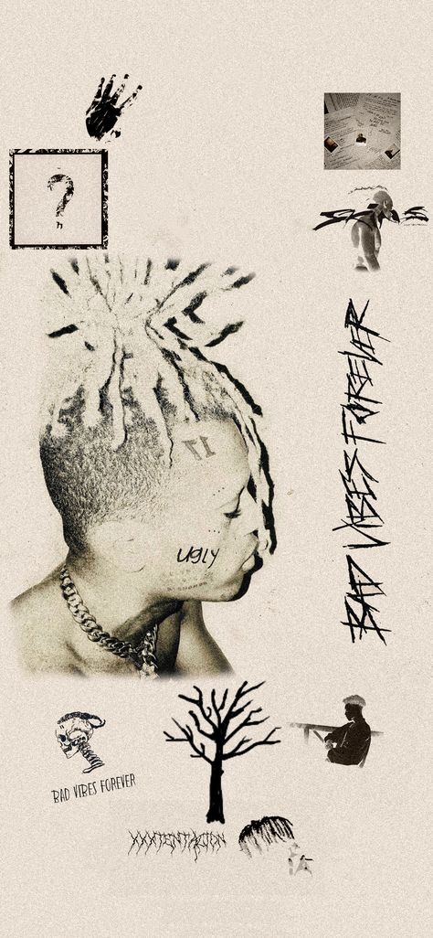 Xxxtenatcion album art wallpaper Bad Vibes Forever Album Cover, Xxtenations Album Cover, Xxtentaction Wallpaper Iphone, Xxxtentacionwallpaper Iphone, Xxtenations Aesthetic, Limitless Wallpaper, Album Art Wallpaper, Music Album Wallpaper, Xxtenations Wallpaper