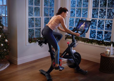 Woman riding Peloton bike Best Cardio Machine, Race Quotes, Cardio Machine, Peloton Bike, Cross Country Trip, Suspension Bike, Bicycle Maintenance, Cool Bike Accessories, Best Cardio