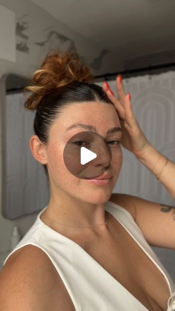 easy slick back bun tutorial for curly hair! a wax stick + fine tooth comb will be your best friends 🤍 Slick Back For Curly Hair, Bun Curly Hairstyles, Sleek Stick, Slick Back Bun, Curly Bun Hairstyles, Fine Tooth Comb, Wax Stick, Bun Tutorial, Slick Back