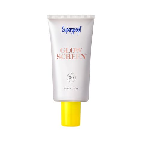 Supergoop! Glowscreen SPF 30 | Space NK Super Goop, Supergoop Sunscreen, Supergoop Glowscreen, Skincare Sunscreen, Sea Lavender, Escentric Molecules, Space Nk, Makeup Bundles, Body Cleanser