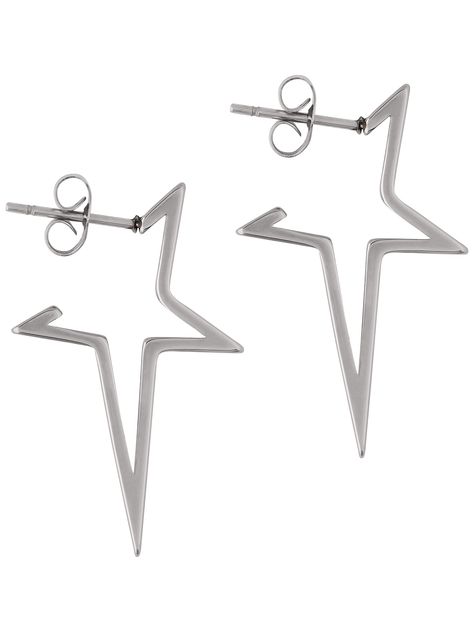 PRICES MAY VARY. GOTH GRUNGE SPIKE STAR EARRINGS: Our Star Spike Earrings go with most everyday outfits and look great with goth and grunge y2k clothing. These earrings are perfect for both everyday wear and special events such as weddings or parties SIZE & LENGTH: Spike Star Pendant measures 0.7 inches in width x 1.18 inches in length MATERIAL: The Spike Star Earring are made of high quality stainless steel PERFECT GOTHIC PUNK EARRINGS FOR WOMEN: Perfect Earrings Gifts on Birthday, Party, Hallo Earrings Grunge, Star Earrings Dangle, Grunge Earrings, Earrings Y2k, Y2k Earrings, Earrings Punk, Y2k Goth, Grunge Accessories, Edgy Earrings