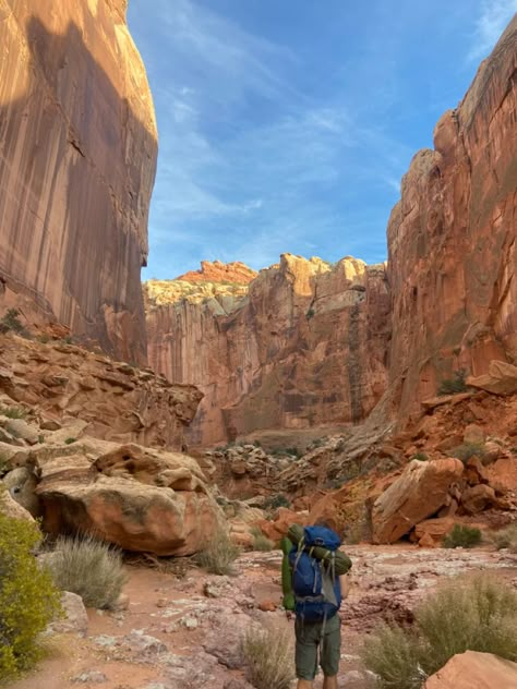 Hiking Desert Aesthetic, Nomadic Aesthetic, Nomad Aesthetic, Nature Valley, Adventure Girl, Granola Girl, Travel Goals, 2024 Vision Board, Adventure Awaits