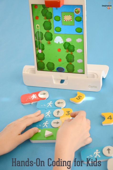 Hands-On Coding for Kids with Oslo -- SO FUN! Coding Accessories, Coding Games, Teaching Coding, Computer Lessons, Learn Coding, Computational Thinking, Gaming System, Steam Learning, Elementary Learning