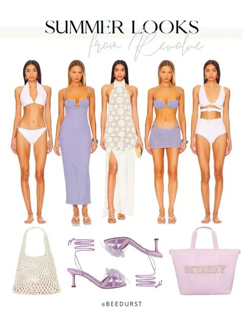 Spring outfit from Revolve, summer outfit, resort wear, vacation outfit, swimsuit, bride swimsuit Bride Swimsuit, Beach Vacation Outfits, Vacay Outfits, Trendy Beach, Beach Adventure, Warm Weather Outfits, Vacation Outfit, Vacation Outfits, Resort Wear