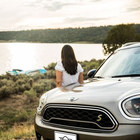 Unplug your smartphone. #PlugIn your #MINICountryman #Hybrid. Where will your next outdoor excursion take you? Mini Cooper Photoshoot, Story Artist, Bmw Girl, Mini Countryman, Vin Diesel, Fun Sized, Car Girl, Car Girls, Car Photography