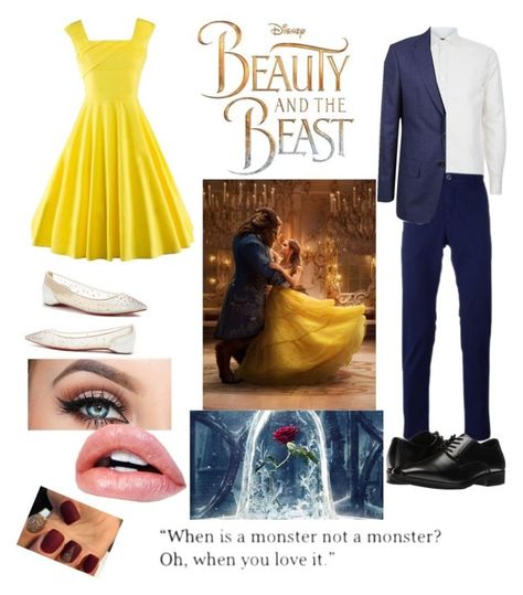 Beauty And The Beast Bounding, Beauty And The Beast Couples Costume, Beauty And The Beast Costume Couple, Beauty And The Beast Outfit Ideas, Diy Beauty And The Beast Costumes, Sadies Ideas, Beauty And The Beast Halloween Costume, Beauty And The Beast Halloween, Adult Costumes Diy