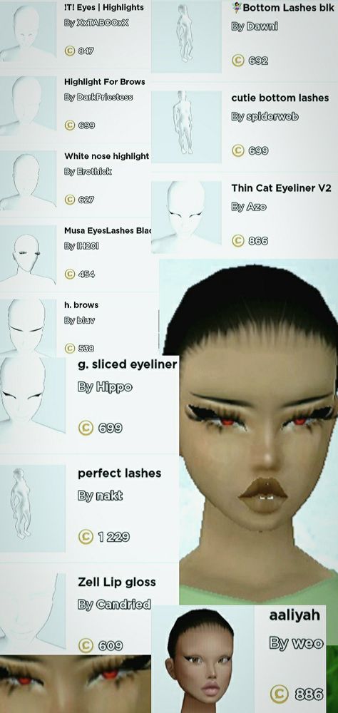 Imvu Body Tutorial, Imvu Face Tutorial, Imvu Face Ideas, Imvu Y2k, Imvu Face, Imvu Avi Ideas, Virtual Girlfriend, Imvu Outfits, Imvu Outfits Ideas Cute