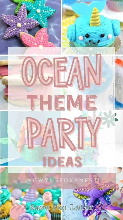 Dive into an unforgettable ocean theme party with these creative ideas. From decorations to activities, discover how to make a splash and create lasting memories. Ocean Theme Birthday Party, Diy Party Table Decorations, Diy Mermaid Birthday Party, Ocean Theme Party Decorations, Ocean Theme Birthday, Mermaid Birthday Decorations, Birthday Party Table Decorations, Ocean Birthday Party, Diy Mermaid