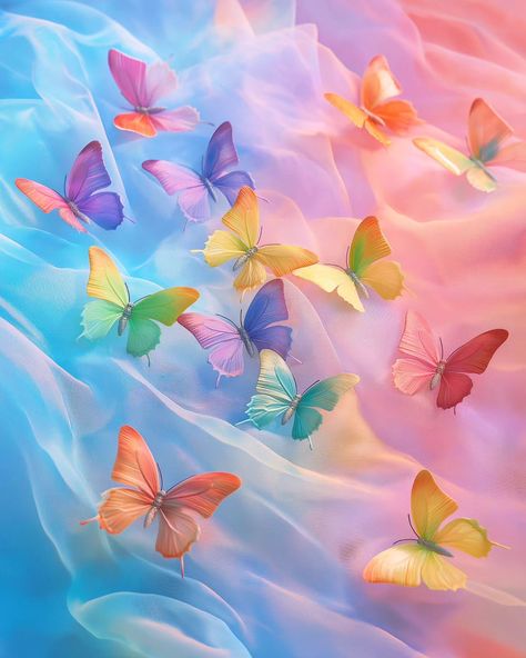 🦋🦋🦋 Butterflies inside me be like . . #butterflies #homedecor #wallart #dreamyart #aesthetic #colorful #rainbow #cute #girly Pastel Butterfly Aesthetic, Pastel Butterfly, Butterfly Aesthetic, Pastel Butterflies, Colorful Rainbow, Dreamy Art, Inside Me, Eras Tour, Butterflies