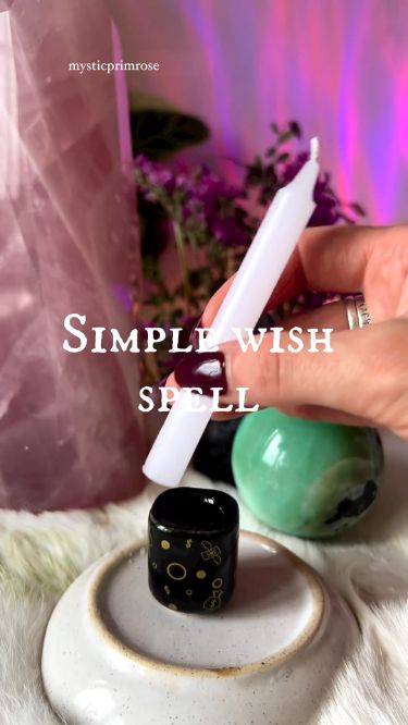 Manifesting Money Spells With White Candles, Beauty Spells Witchcraft, White Candle Magic, Green Candle Magic, White Candle Spells, Make Wish, Beauty Spell, Wicca Recipes, Wish Spell