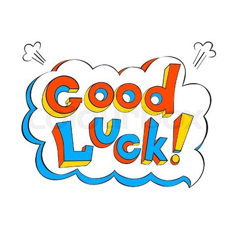 Good Luck Pictures, Luck Drawing, Word Doodles, Good Luck Gif, Iphone Wallpaper Texture, Comics Quote, Comic Bubble, Cartoon Sketch