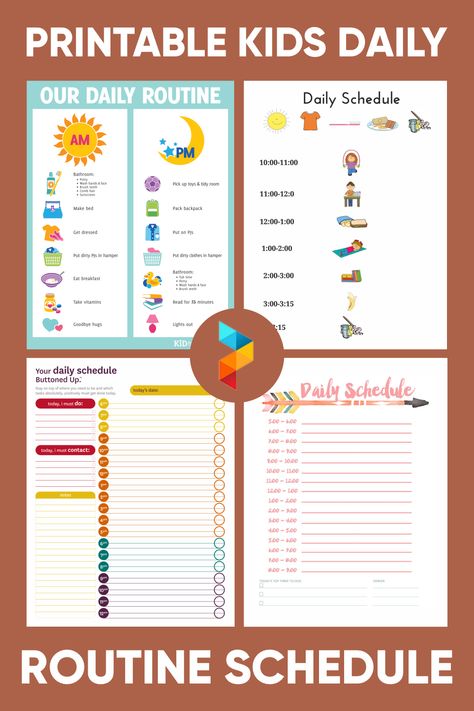 Plan your kids' schedule using this Printable Kids Daily Routine Schedule that we provide. This will make it easier for you to keep yourself on your schedule. download now! Free Printable Daily Schedule Templates, Daily Routine Schedule Template, Kids Schedule Chart, Kid Schedule Printable, Daily Schedule Printable, Daily Schedule Kids, Daily Routine Chart, Daily Routine Schedule, Routine Printable