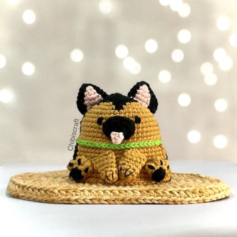 "PLEASE NOTE: This is a crochet pattern only (Downloadable PDF file), NOT the actual finished product! A cute German Shepherd dog that can be made as a single amigurumi or reversible amigurumi when combined with another dog. This amigurumi will be a unique, original toy for you or a special gift for your loved one. Printable tutorial in PDF includes: -Written crochet instructions on 6 pages in English using American terminology with a lot of step-by-step photos -Written instructions for making r Reversible Amigurumi, Dog Crochet Pattern, Dog Amigurumi, American Shepherd, Dog Crochet, Advanced Embroidery, Cat Amigurumi, Fun Crochet Projects, Crochet Instructions