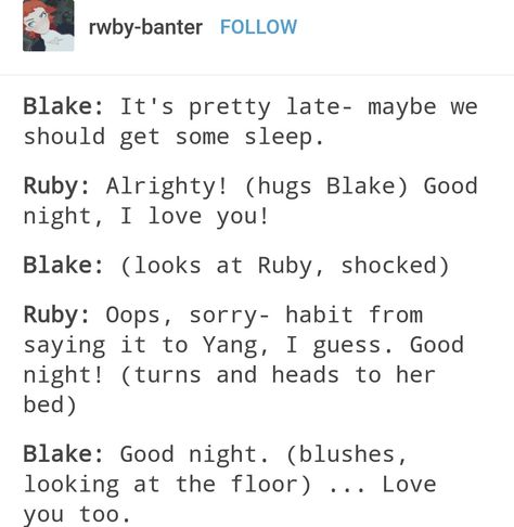 Ruby X Blake, Blake X Ruby, Halo Funny, Rwby Blake, Rwby Funny, Rwby Red, Rwby Ships, Blake Belladonna, Rwby Characters