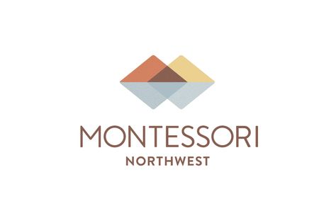 Montessori Northwest #Branding #Logo Montessori Logo Design, Montessori Logo Ideas, Preschool Logo Ideas, Montessori Logo, Preschool Logo Design, Daycare Logo Design Childcare, Preschool Logo, Logo Gif, Brand Moodboard