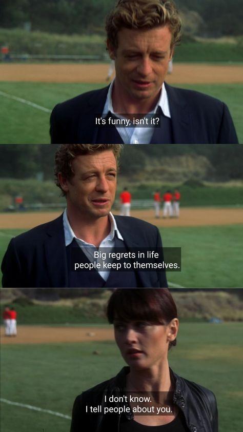 The Mentalist Funny, The Mentalist Quotes, Mentalist Quotes, The Mentalist Wallpaper, R Love, I Love Simon, Patrick Jane, Love Simon, Tv Shows Funny