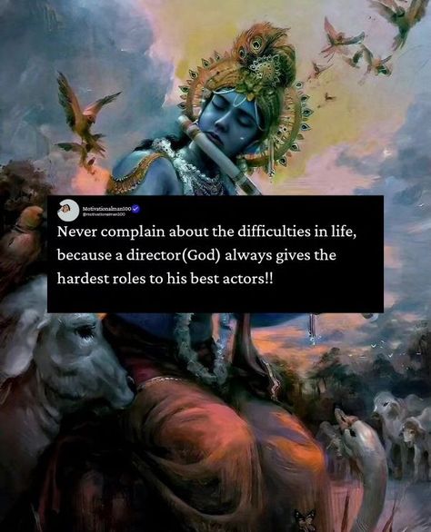 Trust the process😊 . . #god #hindu #quotes #life #lordkrishna💕 #bhagvatgeeta Krishna Life Quotes, Trust The Process Quotes, Chammak Challo, Radha Krishna Modern Art, Krishna Mahadev, God Hindu, Hindu Quotes, God Wallpaper, Radha Krishna Songs