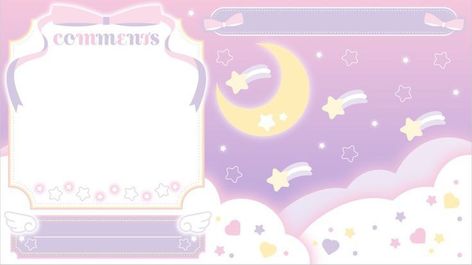 Cutecore Background, Space Pfp, Server Banner, Coin App, Youtube Banner Design, Page Layout Design, Kawaii Background, Cute Headers For Twitter, Stream Overlay