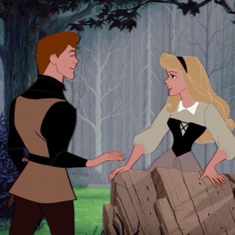 Prince Phillip Sleeping Beauty, Aurora Prince Phillip, Sleeping Beauty 1959, Disney Princess Aurora, Disney Princesses And Princes, Wallpaper Disney, Arte Van Gogh, Disney Gif, Prince Phillip