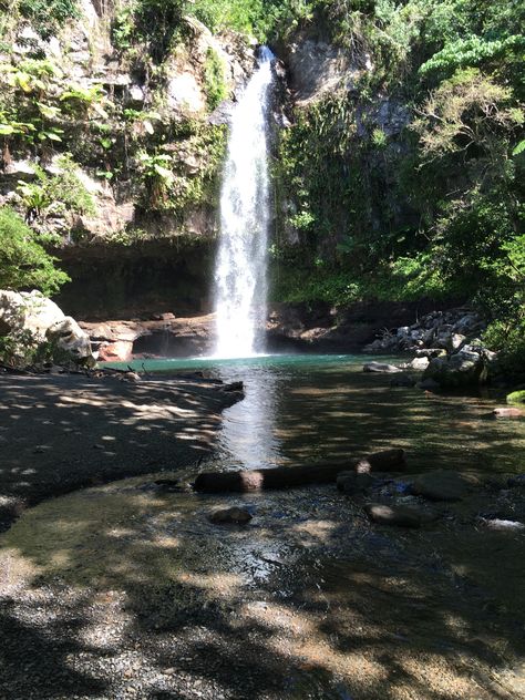 the Garden Island of Fiji. Taveuni Island. Bouma Waterfall. Garden Island, The Garden, Water, Nature